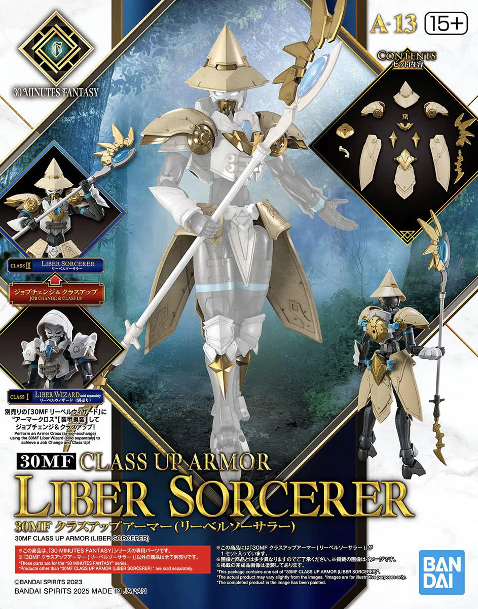 30 Minutes Fantasy - 30MF Class Up Armor (Liber Sorcerer) - Image 5