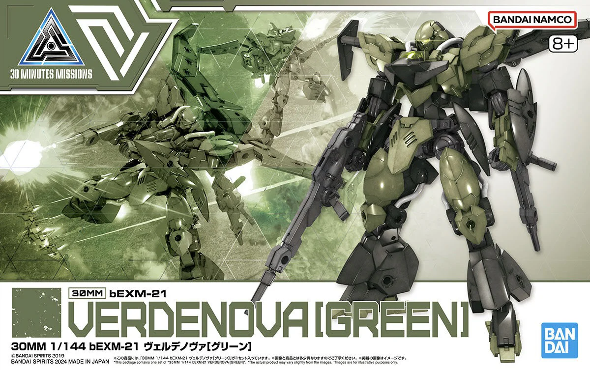 30 Minutes Missions  - 1/144 30MM bEXM-21 Verde Nova [Green] - Image 12