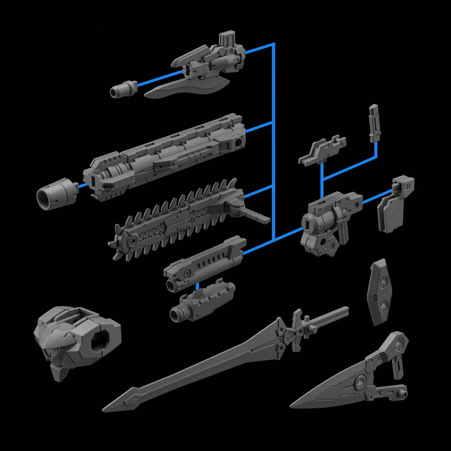 30 Minutes Missions - 1/144 30MM Rabiot Option Weapon 1 for Rabiot