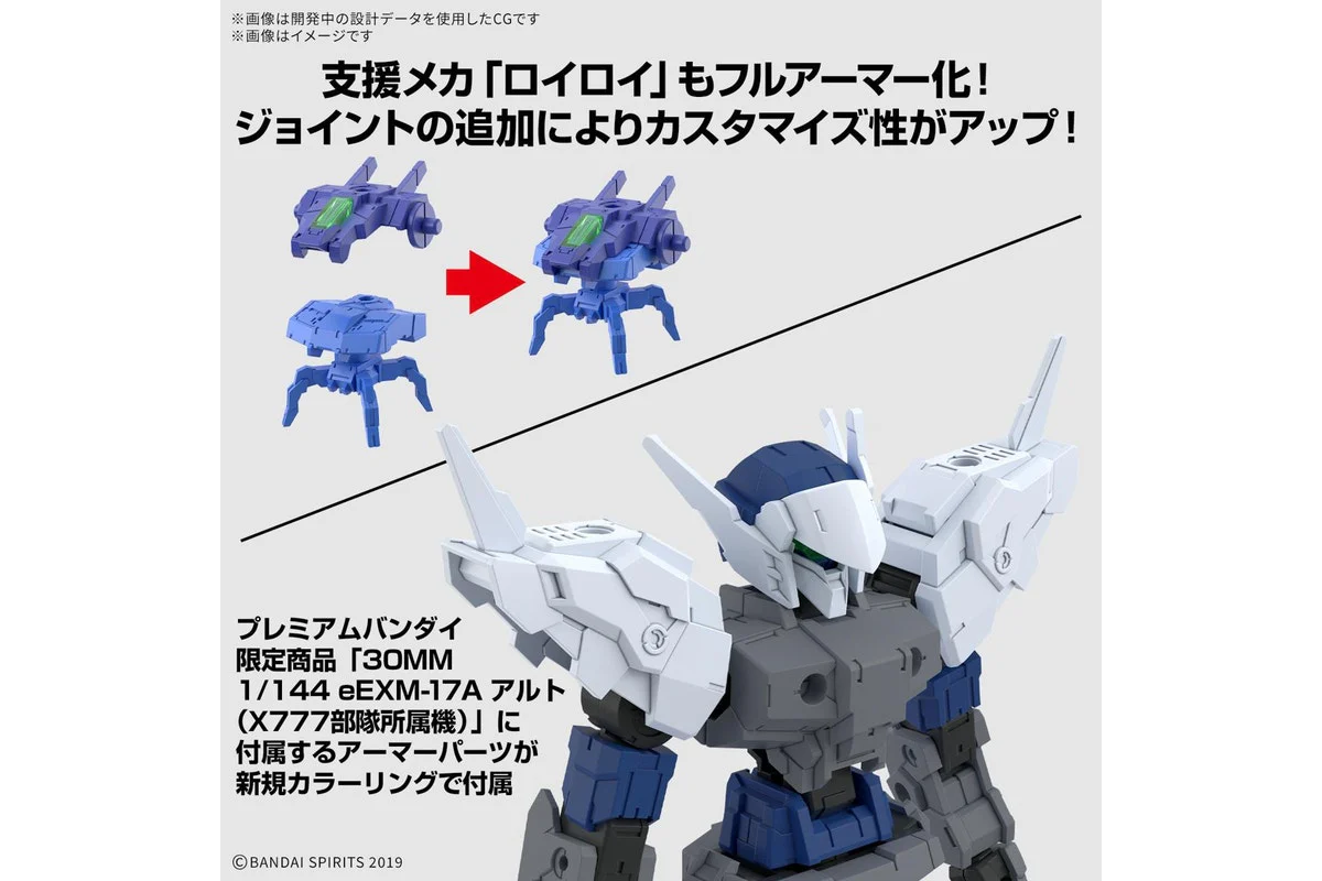 30 Minutes Missions  - 1/144 eEXM-17FA Full Armor Alto - Model Kit - Image 6