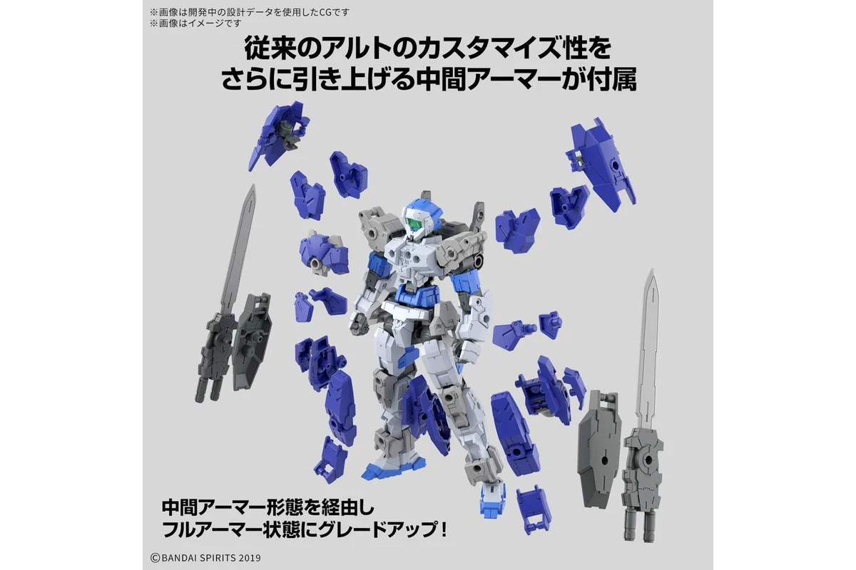 30 Minutes Missions  - 1/144 eEXM-17FA Full Armor Alto - Model Kit - Image 7