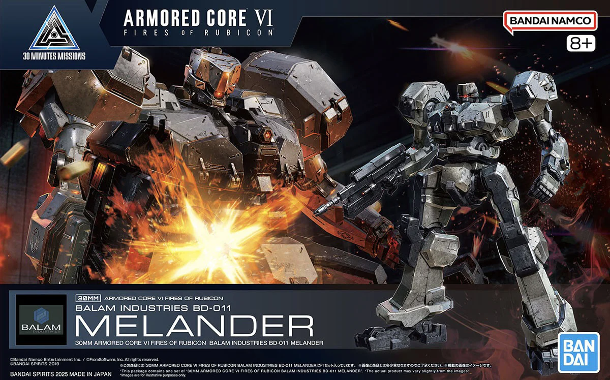30 Minutes Missions - 30MM ARMORED CORE VI FIRES OF RUBICON Balam Industries BD-011 Melander - Image 8