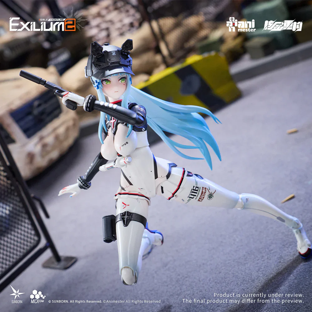 Animaster & 核金重构 - 1/12 Girls' Frontline 2 Klukai + Motorcycle (Model Kit) Set Of 2 [PRE-ORDER] - Image 10