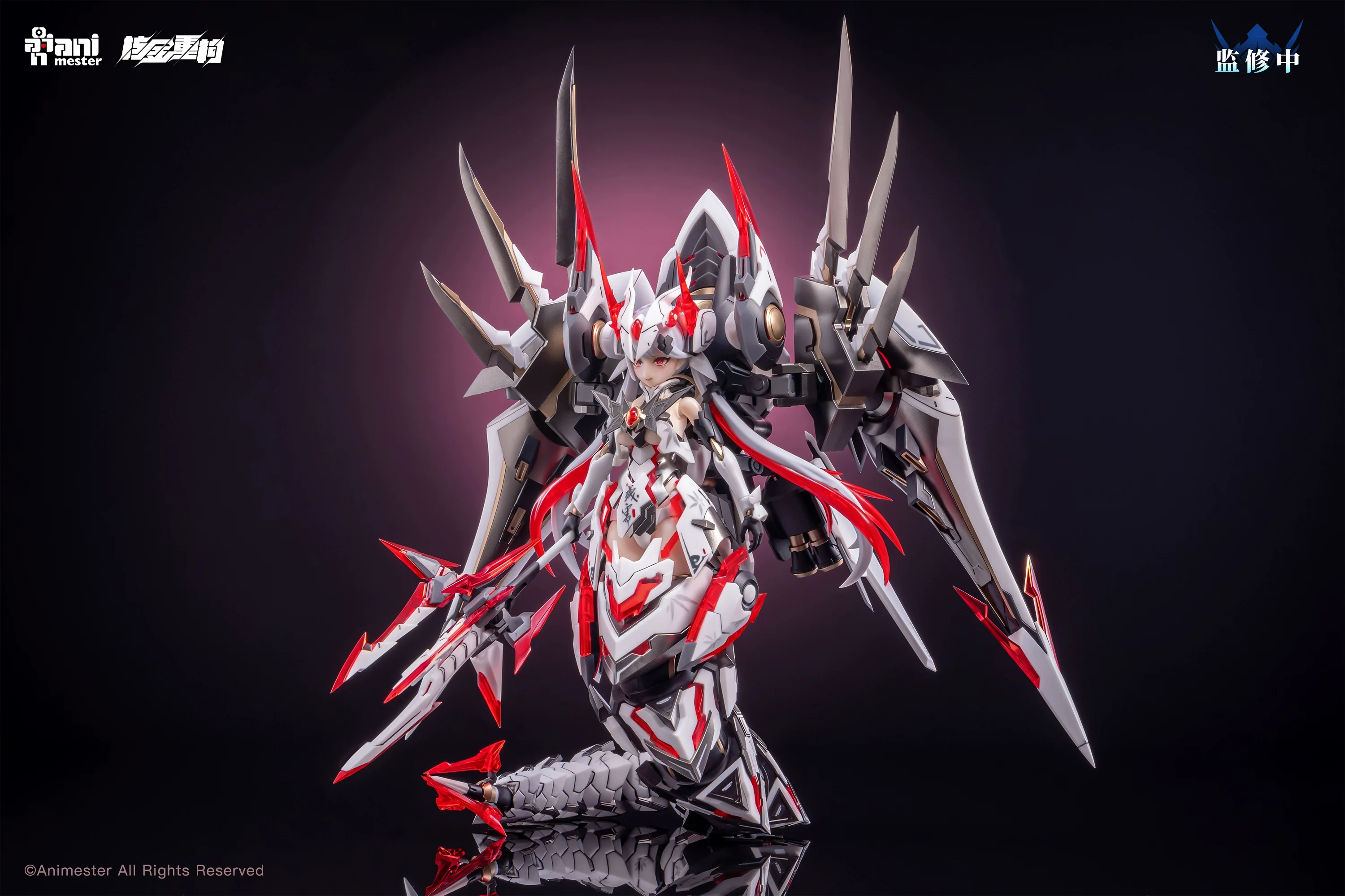Animaster & 核金重构 - 1/12 Polestars White Snake Mecha Musume Model Kit [PRE-ORDER] - Image 12