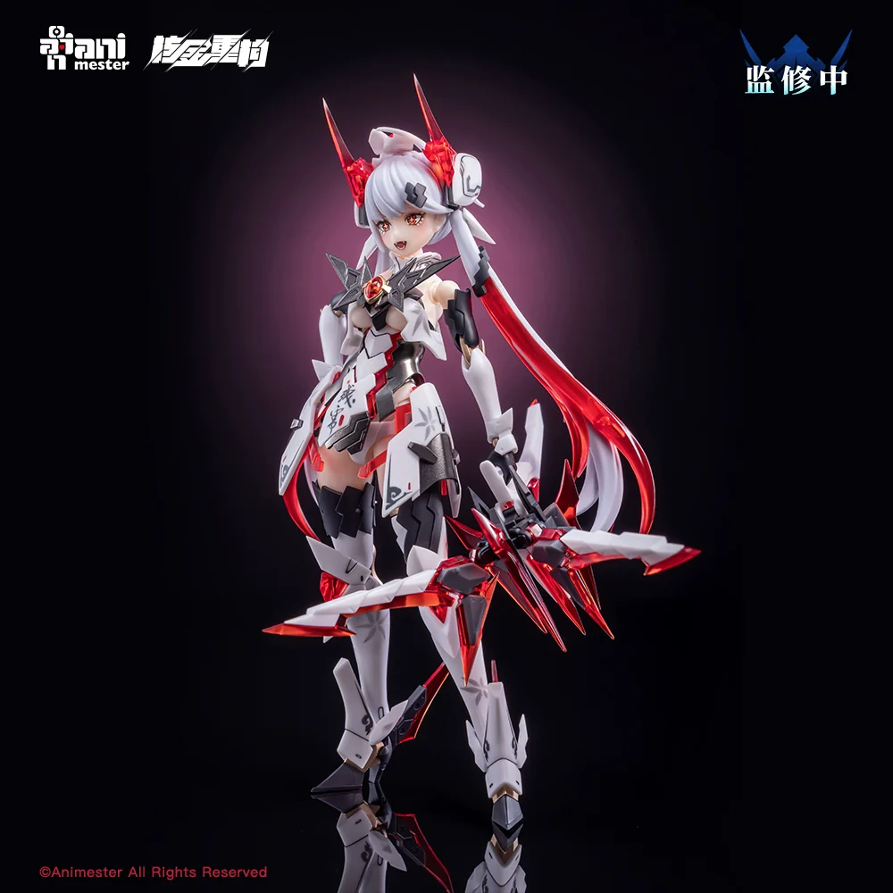 Animaster & 核金重构 - 1/12 Polestars White Snake Mecha Musume Model Kit [PRE-ORDER] - Image 2