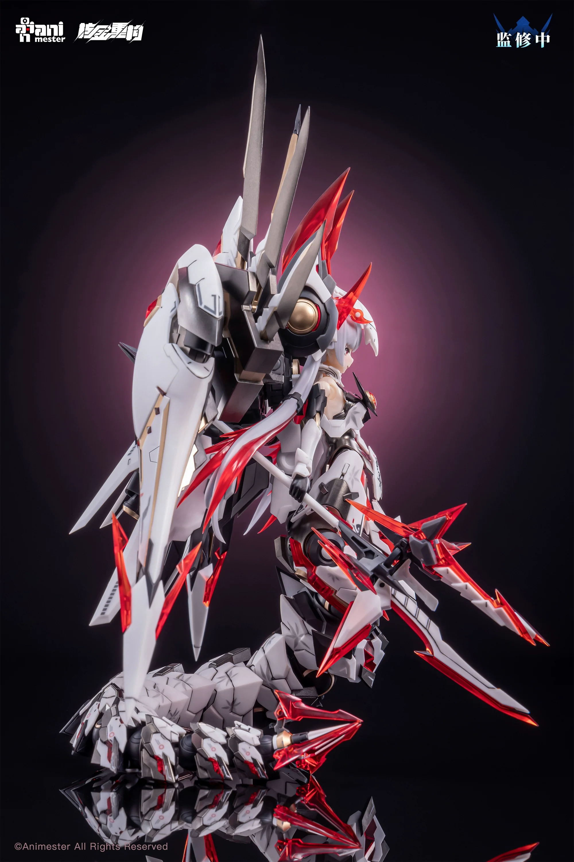 Animaster & 核金重构 - 1/12 Polestars White Snake Mecha Musume Model Kit [PRE-ORDER] - Image 3