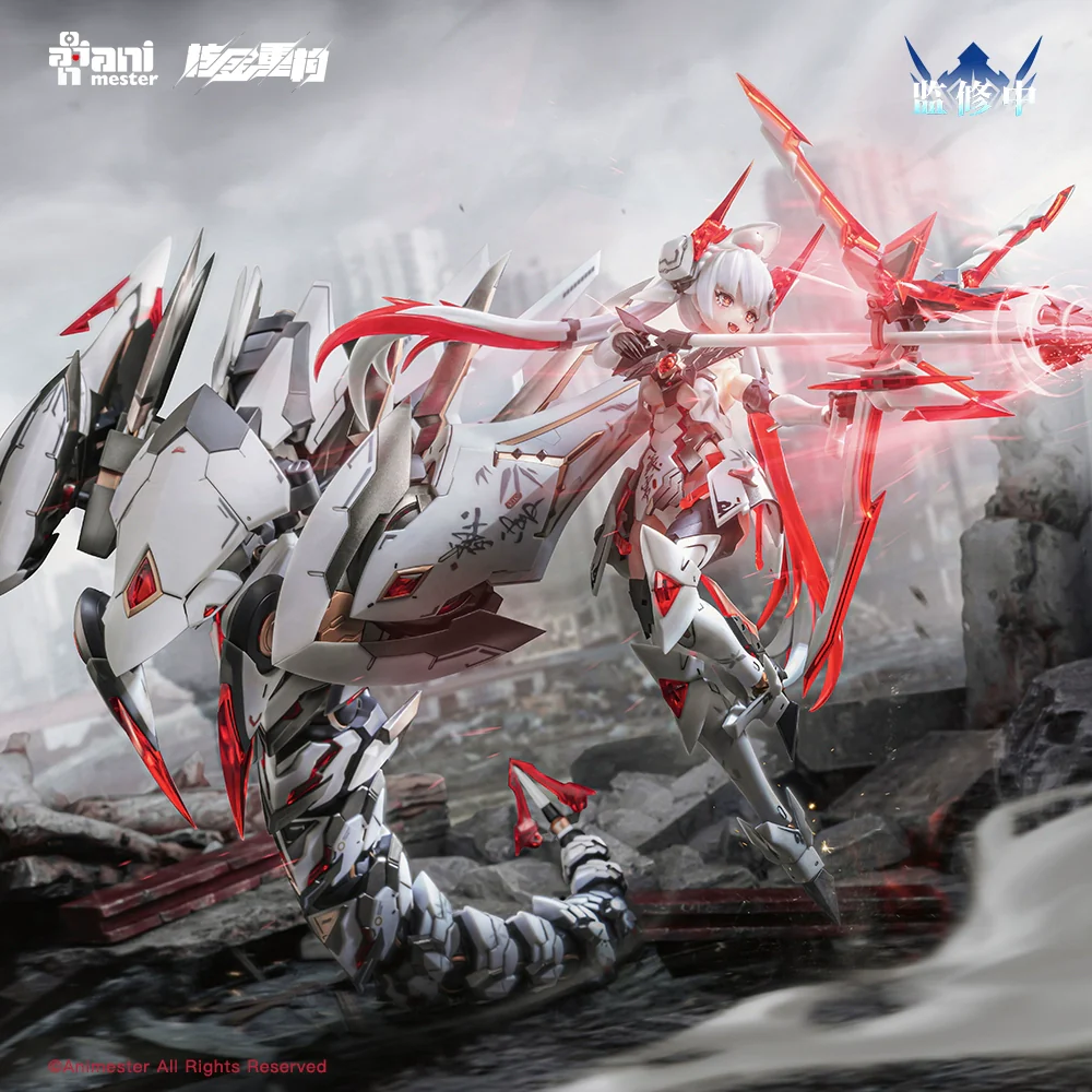 Animaster & 核金重构 - 1/12 Polestars White Snake Mecha Musume Model Kit [PRE-ORDER] - Image 5