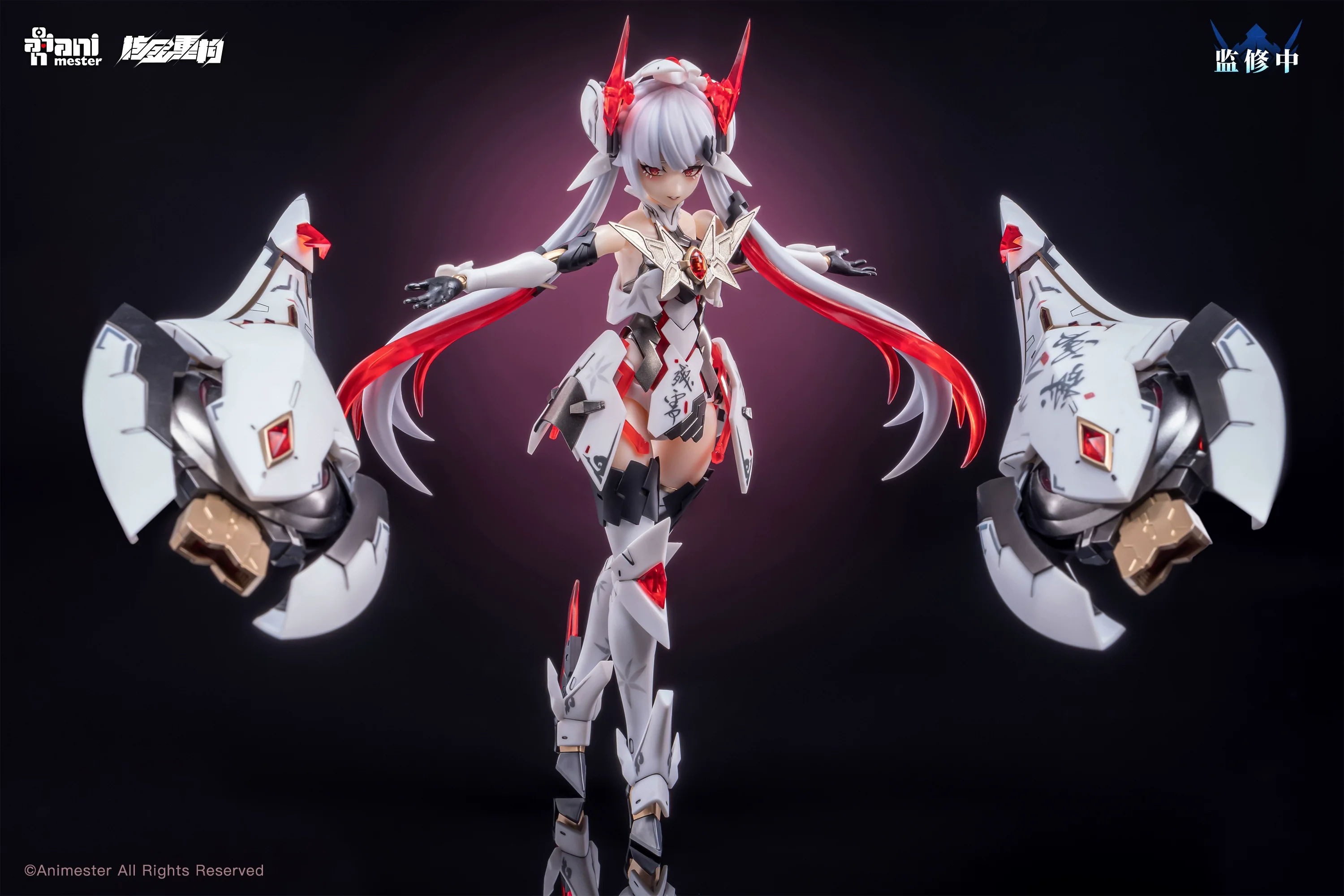 Animaster & 核金重构 - 1/12 Polestars White Snake Mecha Musume Model Kit [PRE-ORDER] - Image 6