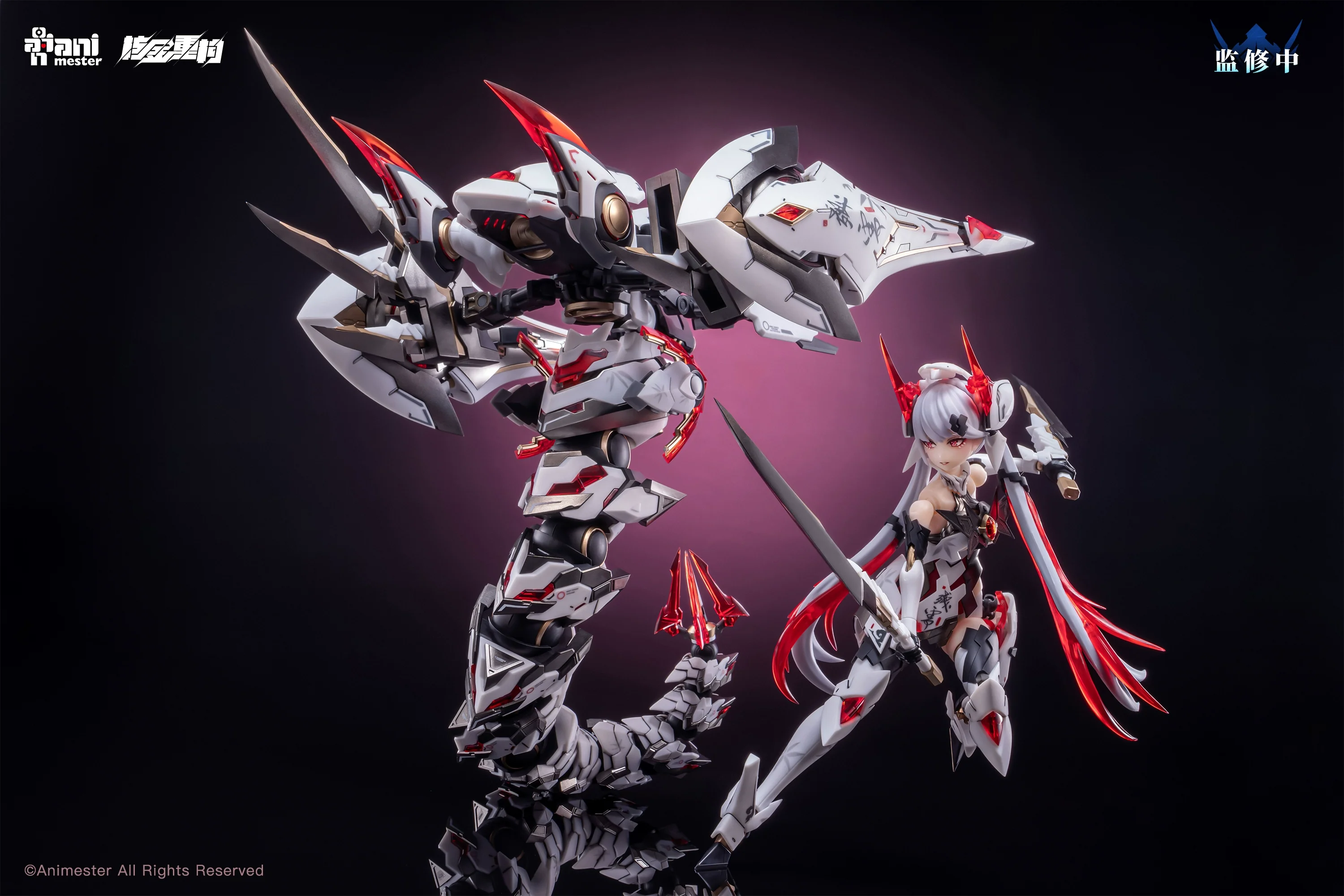 Animaster & 核金重构 - 1/12 Polestars White Snake Mecha Musume Model Kit [PRE-ORDER] - Image 7