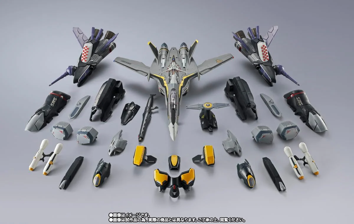 Bandai - DX Chogokin VF-25S Armored Messiah Valkyrie (Ozma Lee machine) - Image 11