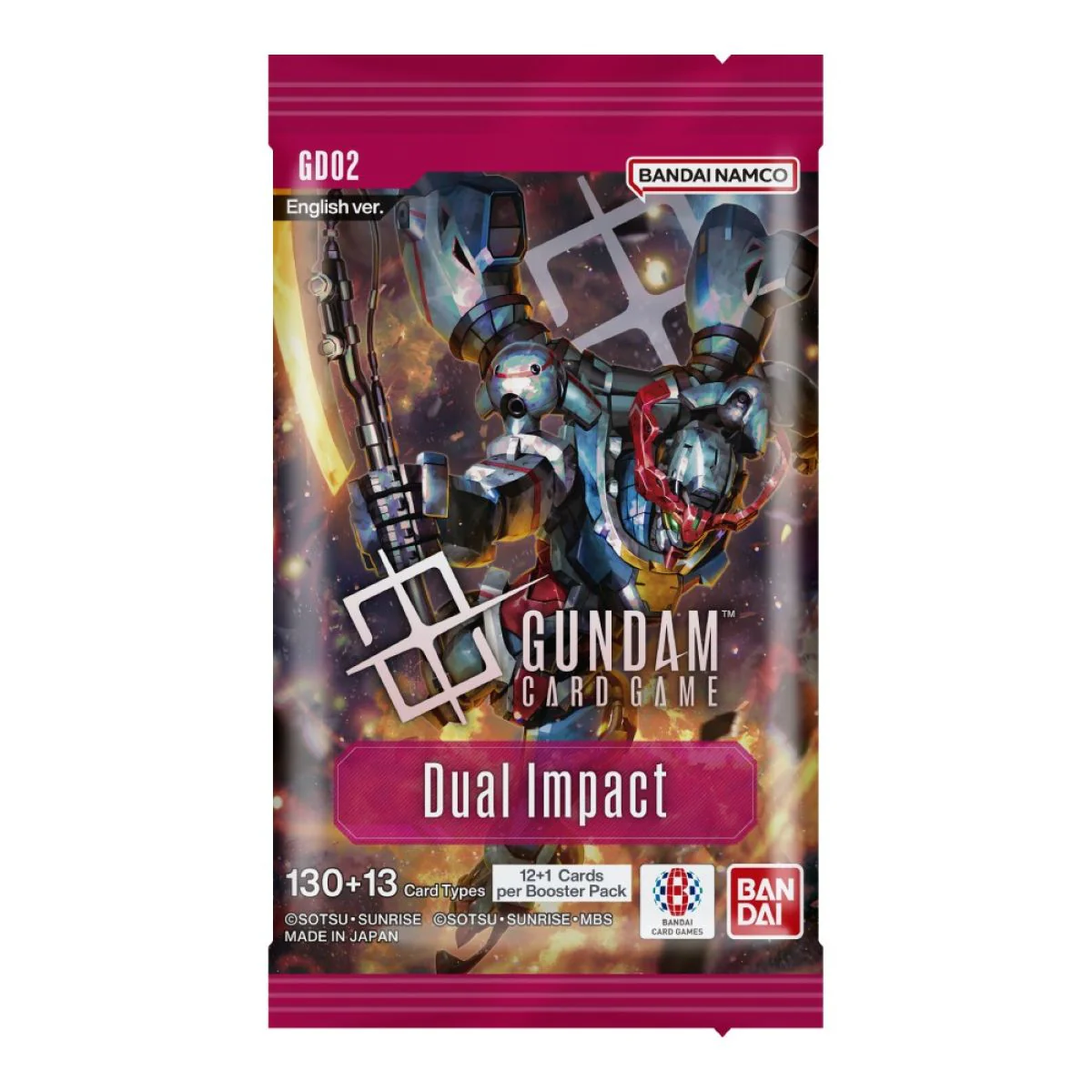 Bandai - Gundam Card Game Booster Box - Dual Impact [GD02]