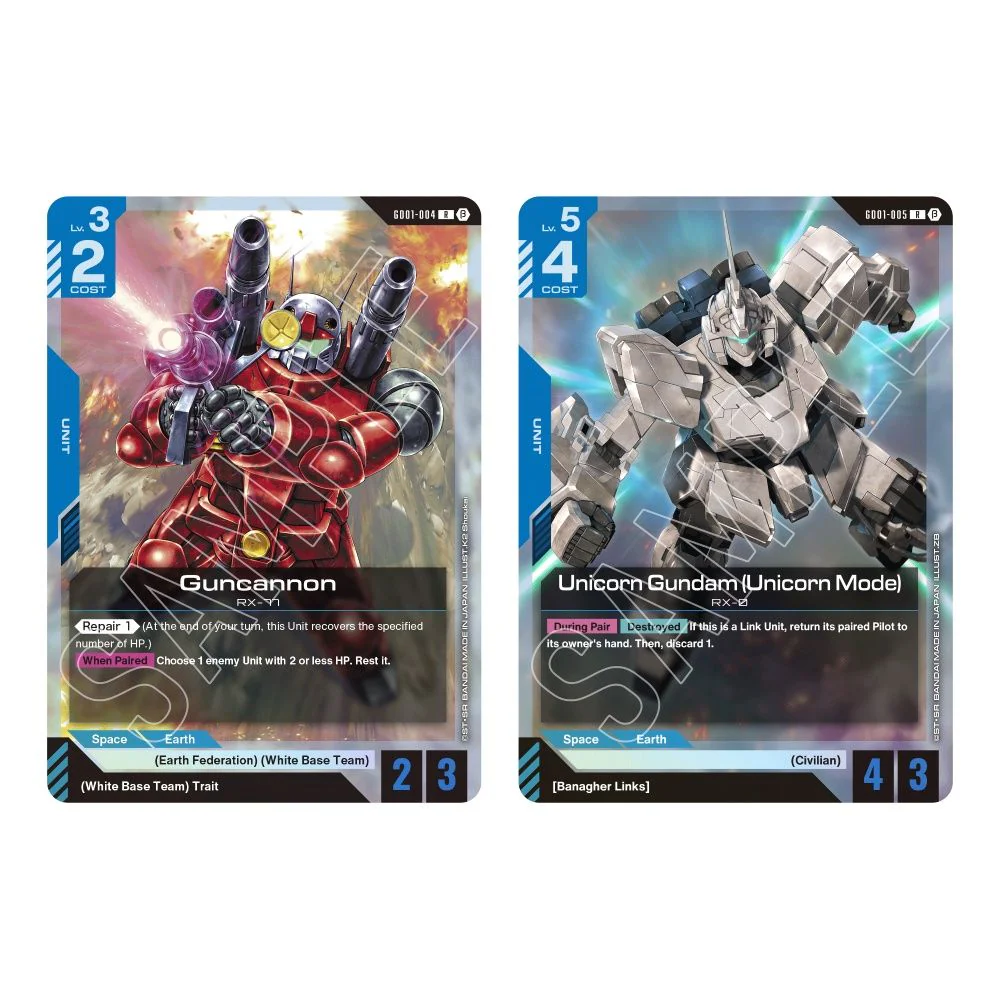 Bandai - Gundam Card Game Booster Box - Newtype Rising [GD01] - Image 5