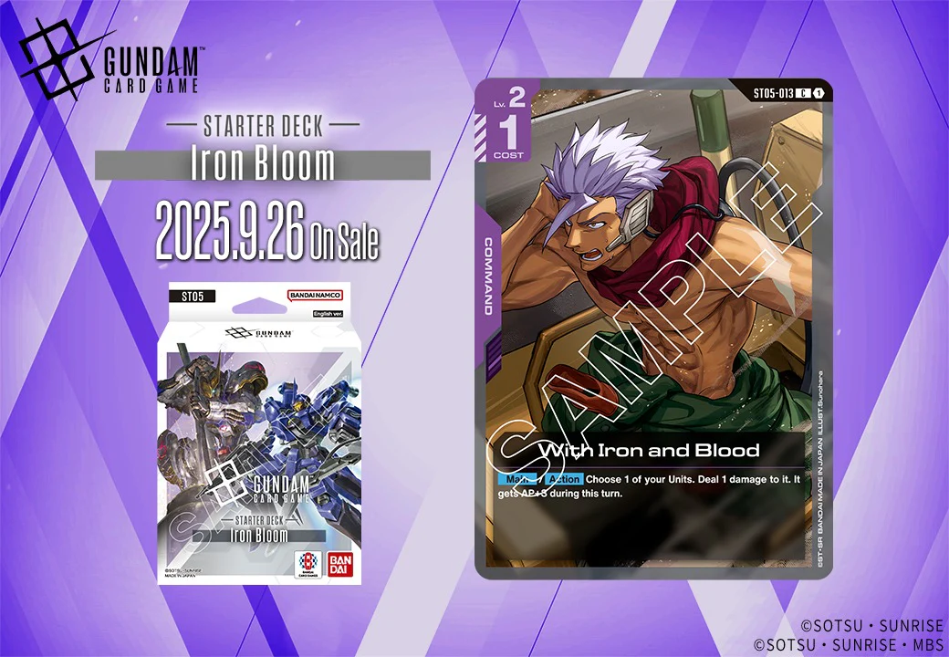 Bandai - Gundam Card Game Starter Deck Iron Bloom [ST05] - Image 3