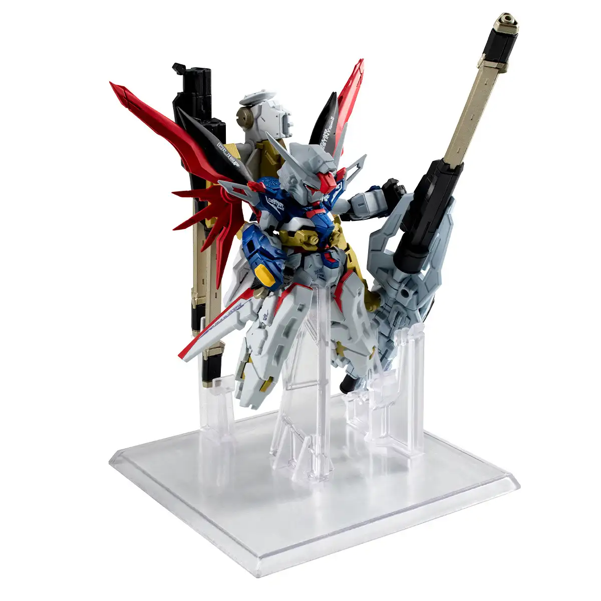 Bandai Shokugan - FW Gundam Converge Destiny Gundam Spec II & Zeus Silhouette - Image 4