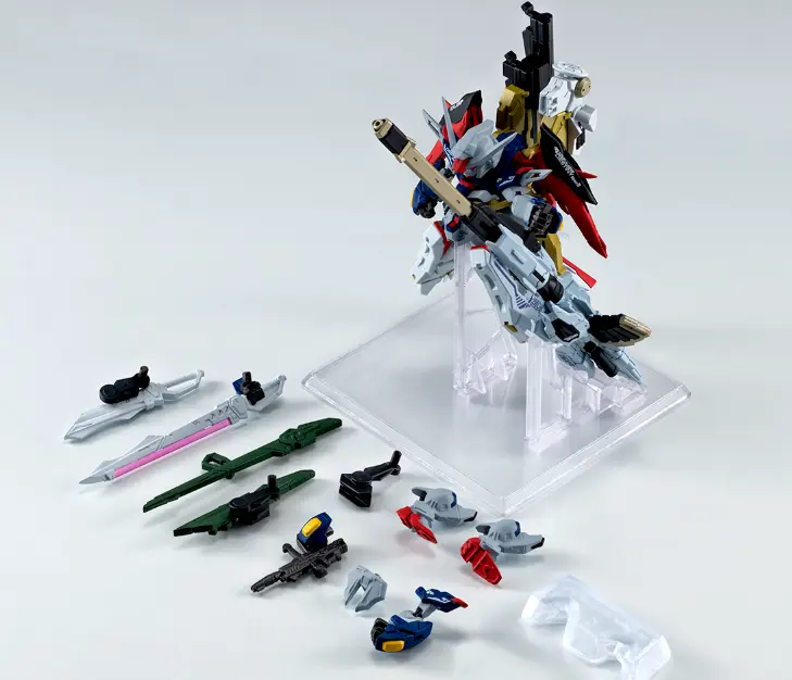 Bandai Shokugan - FW Gundam Converge Destiny Gundam Spec II & Zeus Silhouette - Image 7