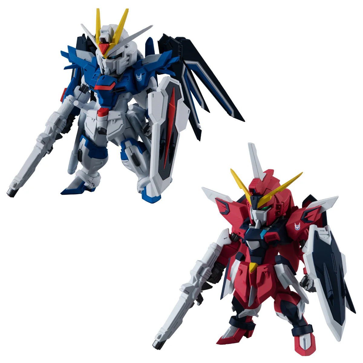 Bandai Shokugan - FW Gundam Converge Seed Freedom Revive Rising & Immortal