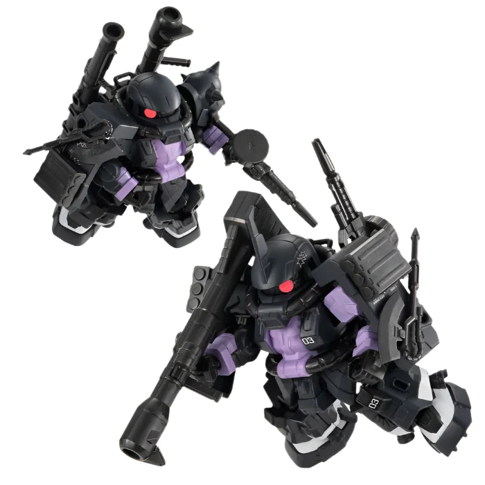 Bandai Shokugan - Mobility Joint Gundam Black Tri-star High Mobility Type ZAKU II 3 - Image 5