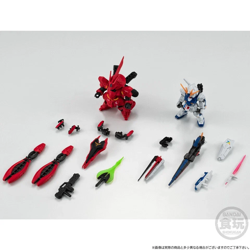 Bandai Shokugan - P-Bandai FW Gundam Converge Core RX-93ff Nu GUNDAM & MSN-04FF Sazabi - Image 10