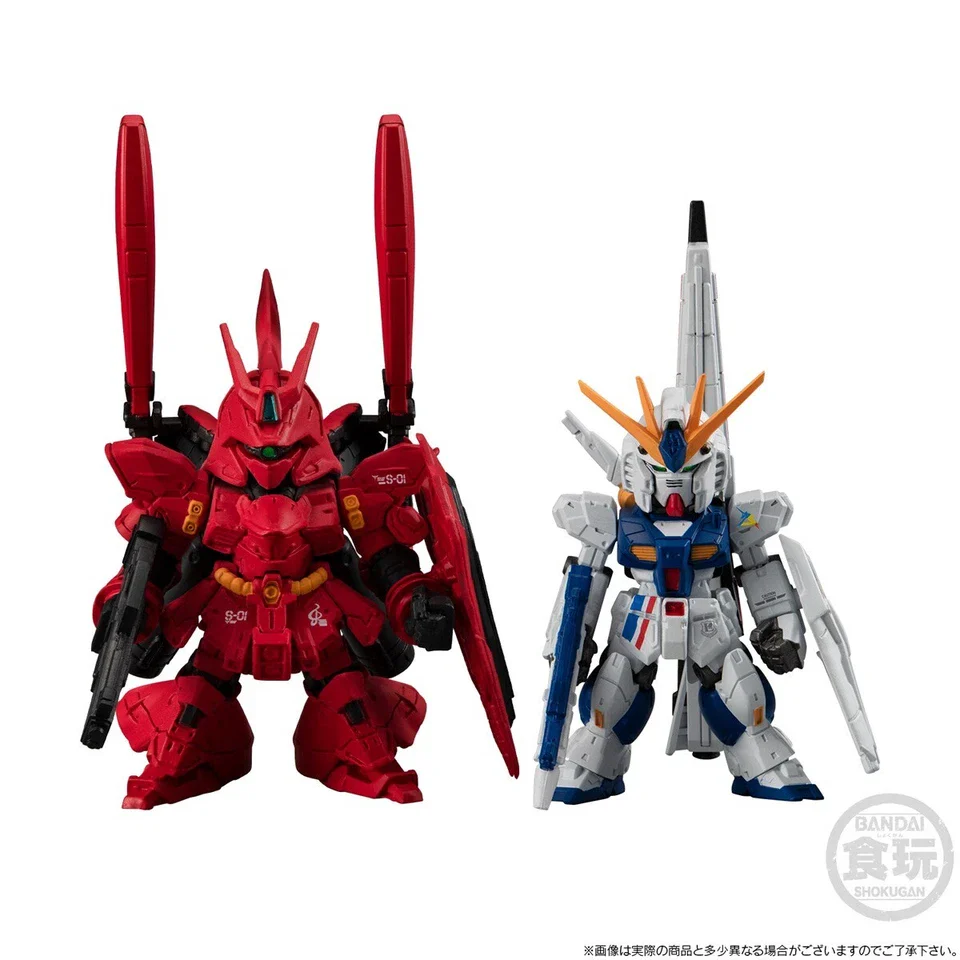 Bandai Shokugan - P-Bandai FW Gundam Converge Core RX-93ff Nu GUNDAM & MSN-04FF Sazabi - Image 9