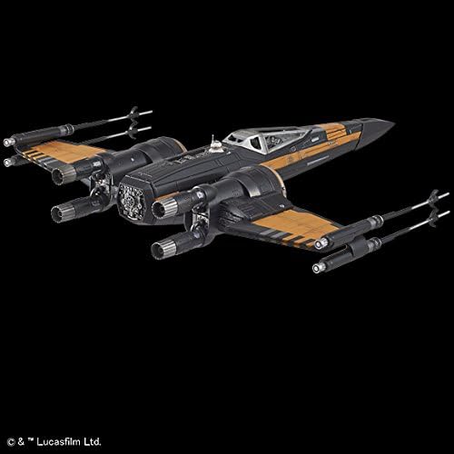 Bandai Star Wars -  1/72 Poe's X-Wing Fighter The Force Awakens Model Kit - Image 2