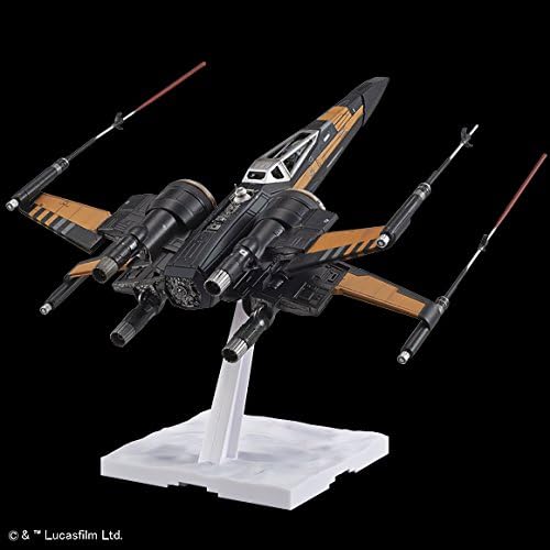 Bandai Star Wars -  1/72 Poe's X-Wing Fighter The Force Awakens Model Kit - Image 3