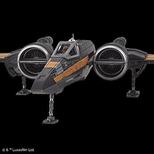 Bandai Star Wars -  1/72 Poe's X-Wing Fighter The Force Awakens Model Kit - Image 4
