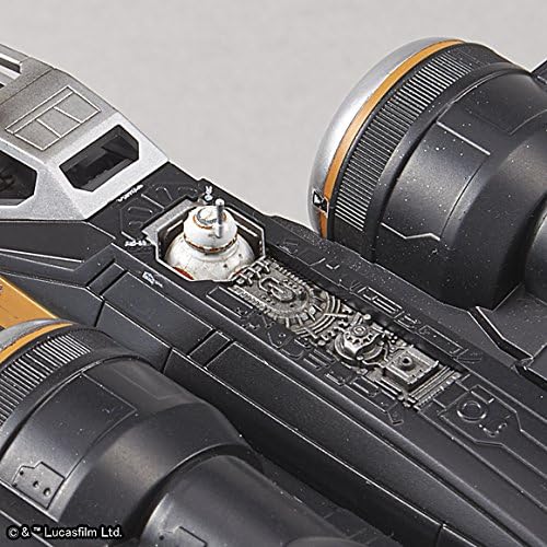 Bandai Star Wars -  1/72 Poe's X-Wing Fighter The Force Awakens Model Kit - Image 5