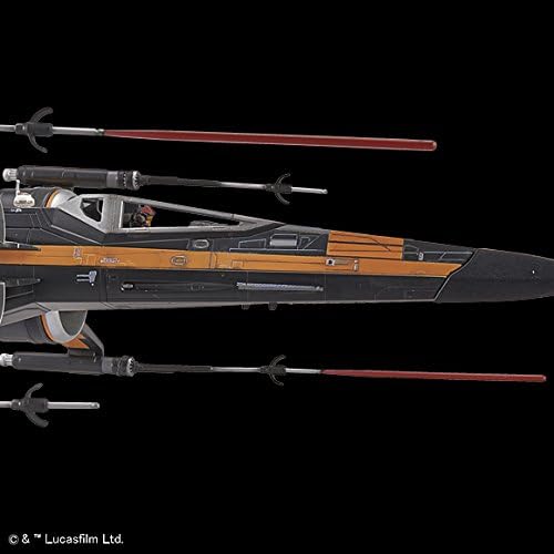 Bandai Star Wars -  1/72 Poe's X-Wing Fighter The Force Awakens Model Kit - Image 7