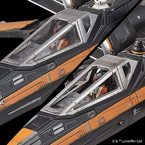 Bandai Star Wars -  1/72 Poe's X-Wing Fighter The Force Awakens Model Kit - Image 8