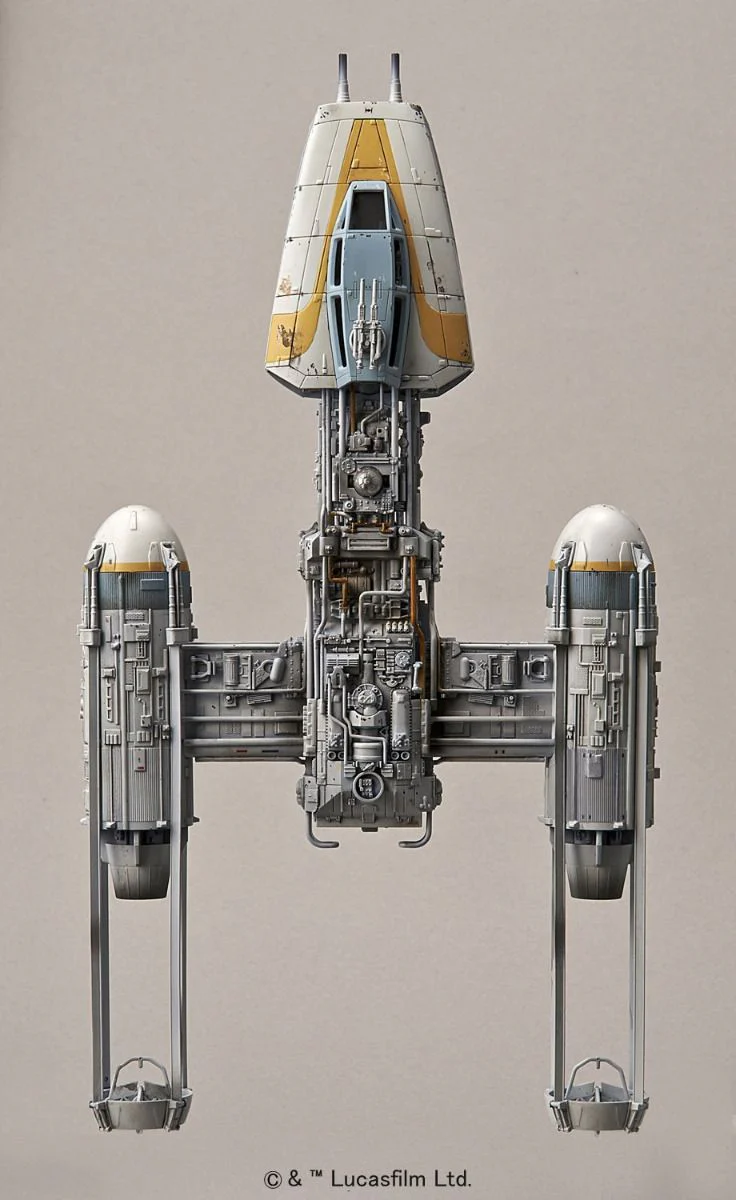 Bandai Star Wars - 1/72 Y-Wing Starfighter - Image 4