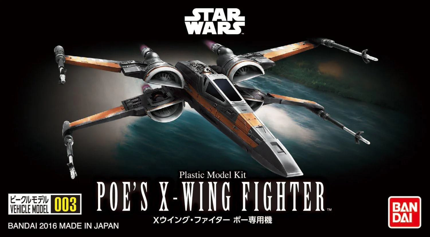 Bandai Star Wars - Poe's X-Wing Fighter Model Kit - Image 4