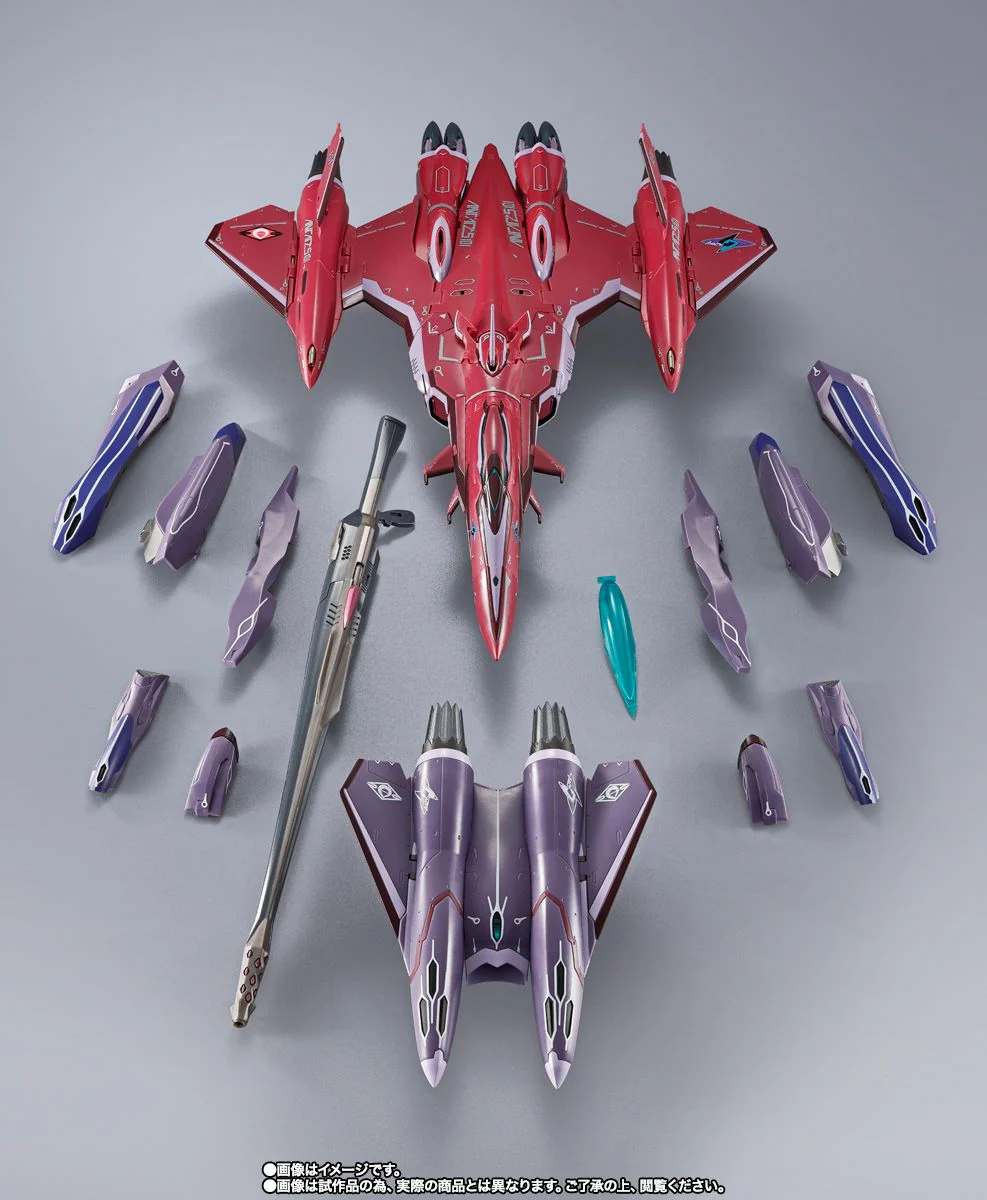 Bandai - Tamashii Nations DX Chogokin VF-27γSP Super Lucifer Valkyrie (Brera Sterne) Revival Ver. - Image 10