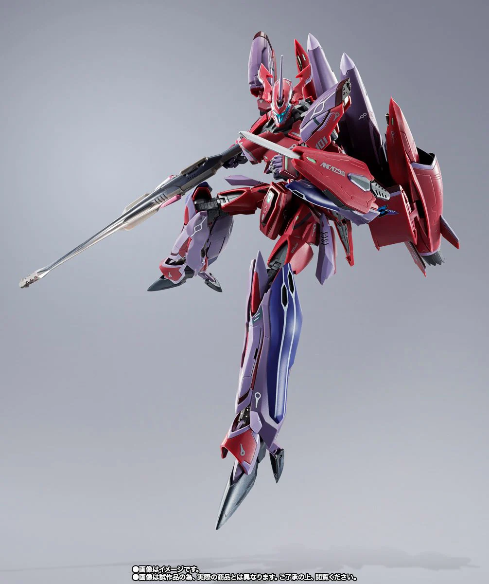 Bandai - Tamashii Nations DX Chogokin VF-27γSP Super Lucifer Valkyrie (Brera Sterne) Revival Ver. - Image 5