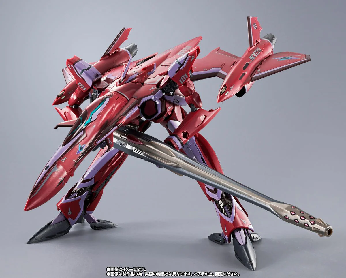 Bandai - Tamashii Nations DX Chogokin VF-27γSP Super Lucifer Valkyrie (Brera Sterne) Revival Ver. - Image 6