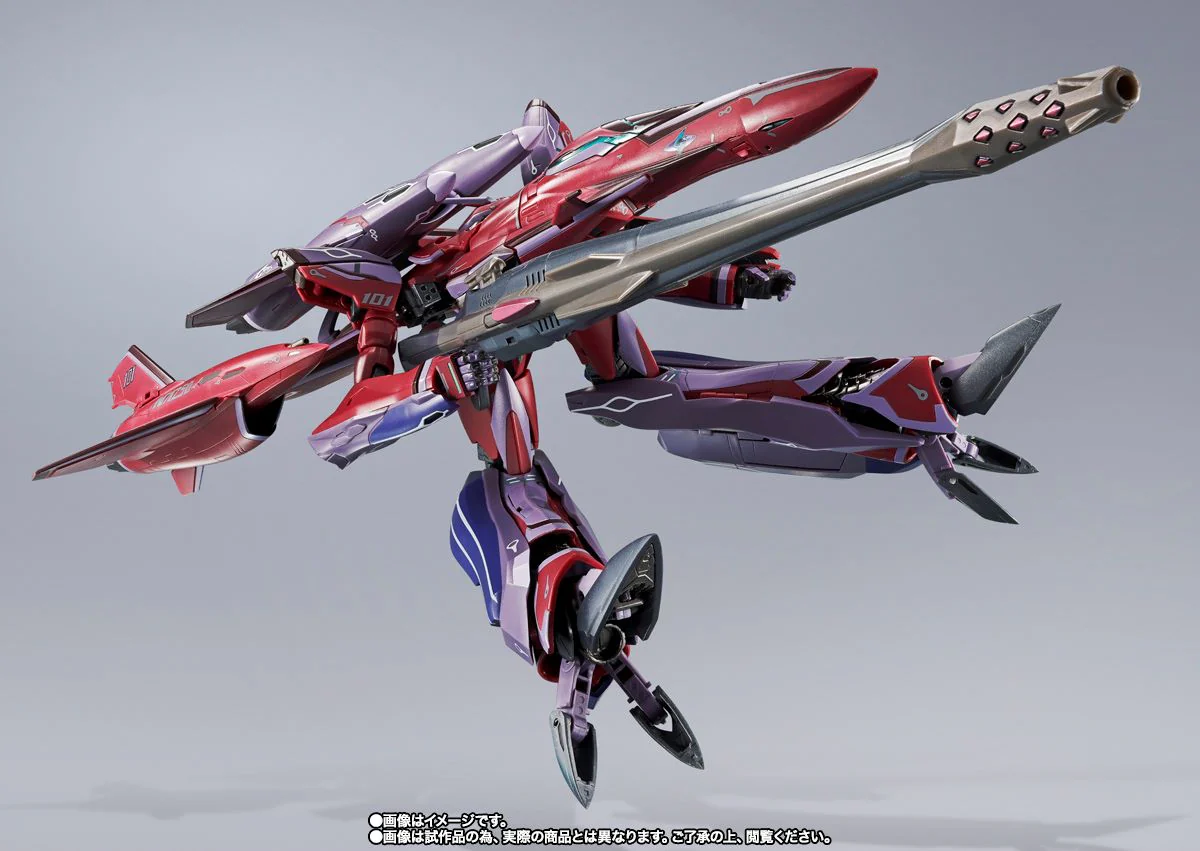 Bandai - Tamashii Nations DX Chogokin VF-27γSP Super Lucifer Valkyrie (Brera Sterne) Revival Ver. - Image 7
