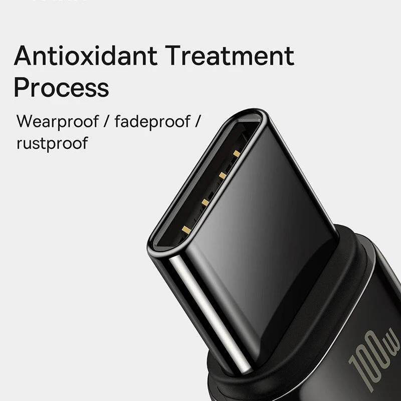 Baseus 100w USB-A to USB-C Cable USB to Type-C 1m, 2m - Image 6