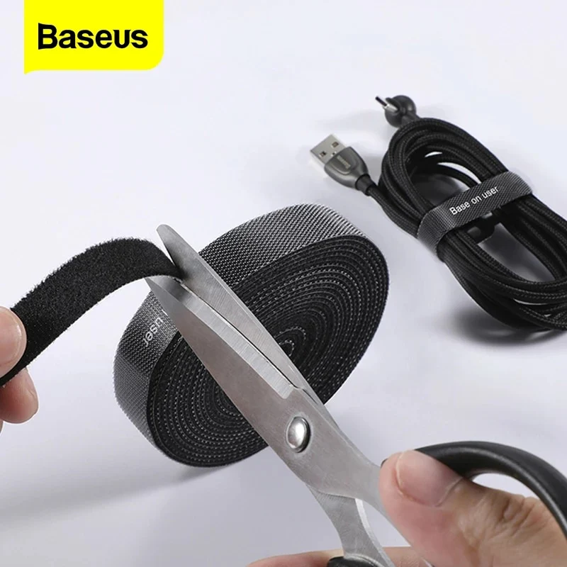Baseus Cable Organizer Wire Winder Holder - Image 4