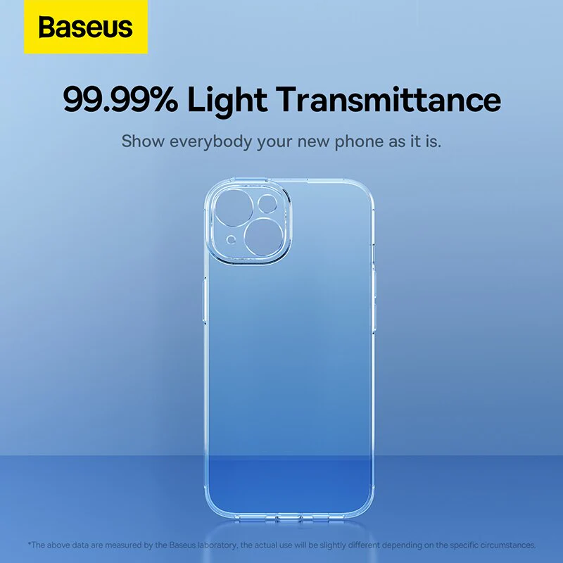 Baseus Crystal Magnetic Phone Case for iPhone 14 Pro-Pro Max Transparent - Image 3