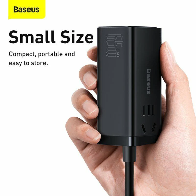 Baseus GaN3 Pro 6 Ports Power Strip 30W - Image 5