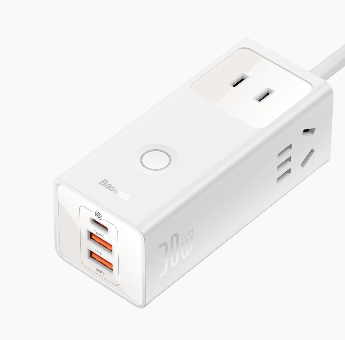 Baseus GaN3 Pro 6 Ports Power Strip 30W - Image 8