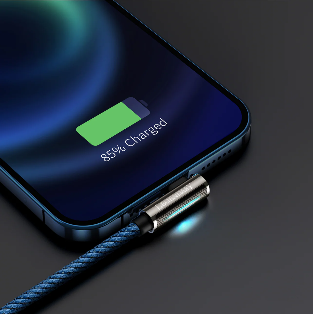 Basus PD 20W Elbow L-Shaped Type-C to Lightning Charging Cable 1m,2m - Image 8