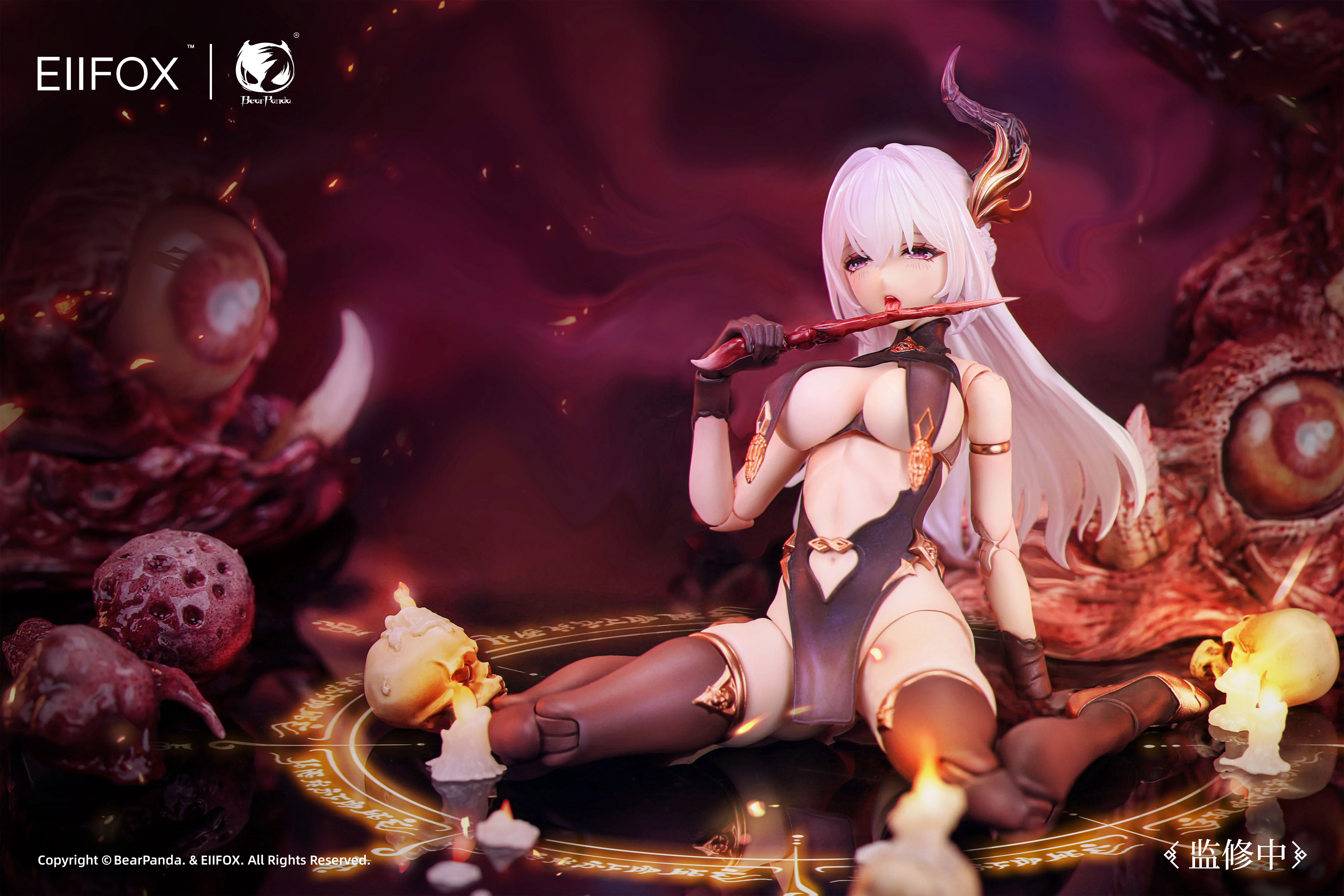 BearPanda x Eiifox - 1/12 Hua Xia Shen Gui Hua Pi - Image 3