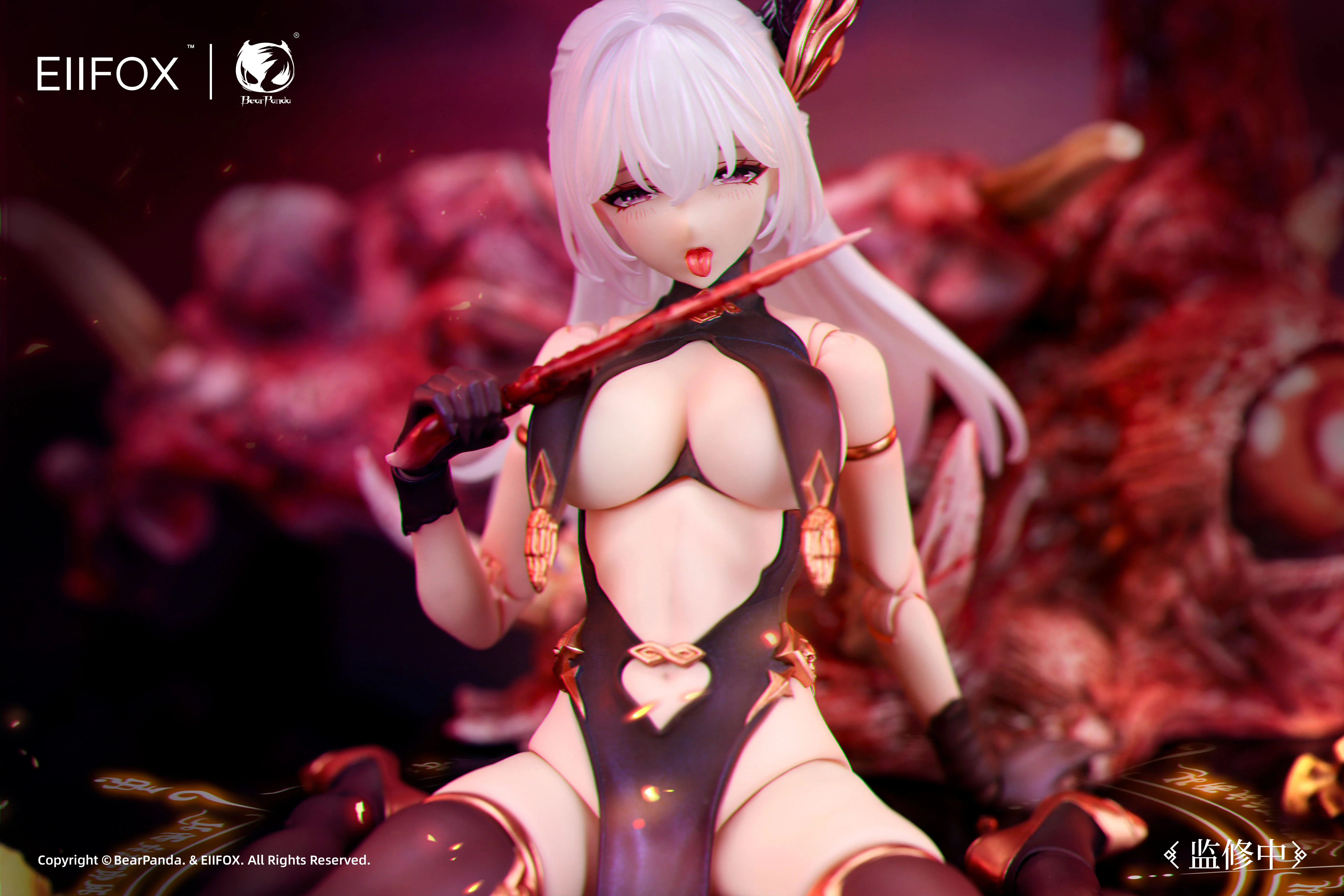 BearPanda x Eiifox - 1/12 Hua Xia Shen Gui Hua Pi - Image 4