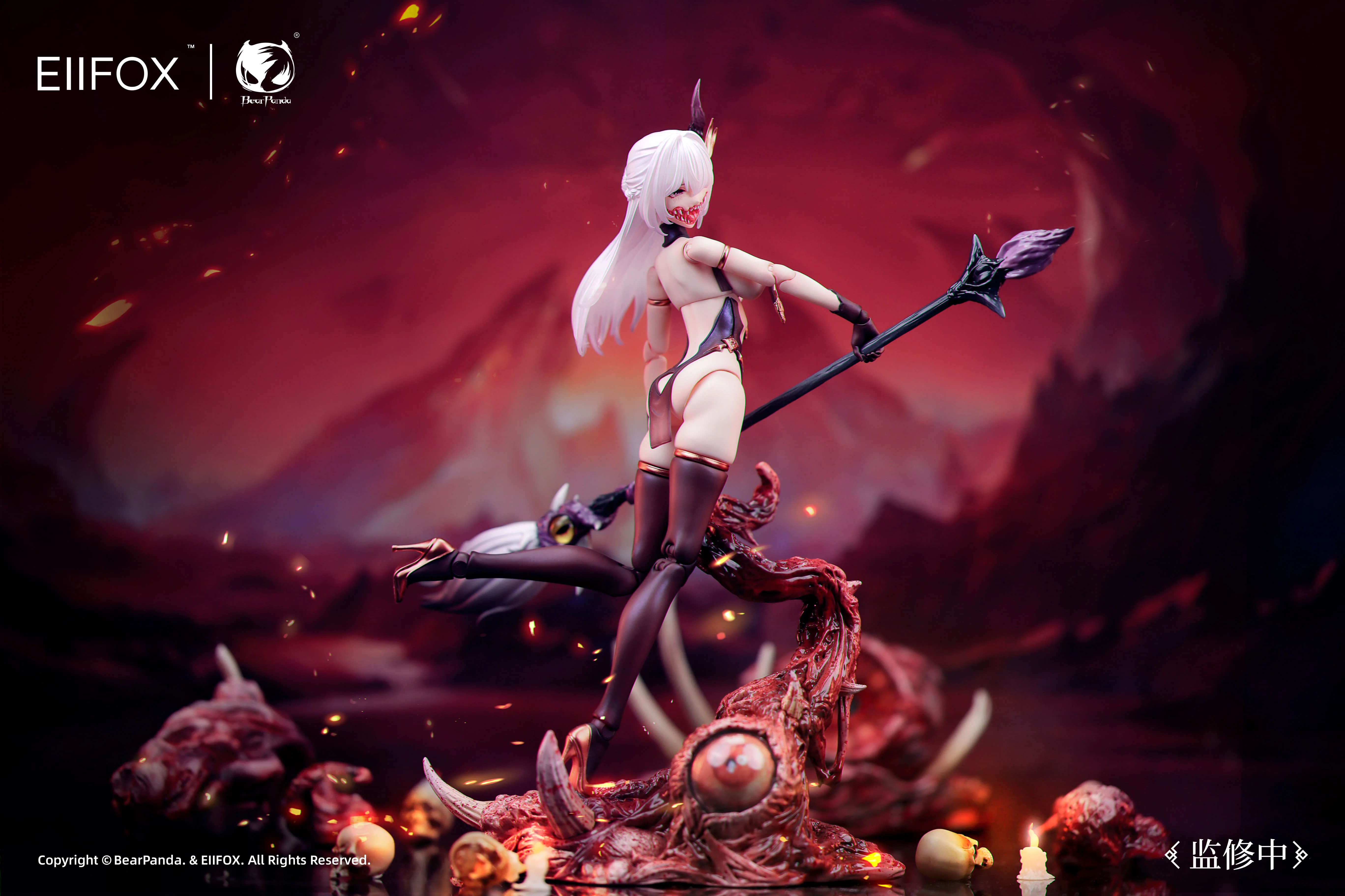 BearPanda x Eiifox - 1/12 Hua Xia Shen Gui Hua Pi - Image 5
