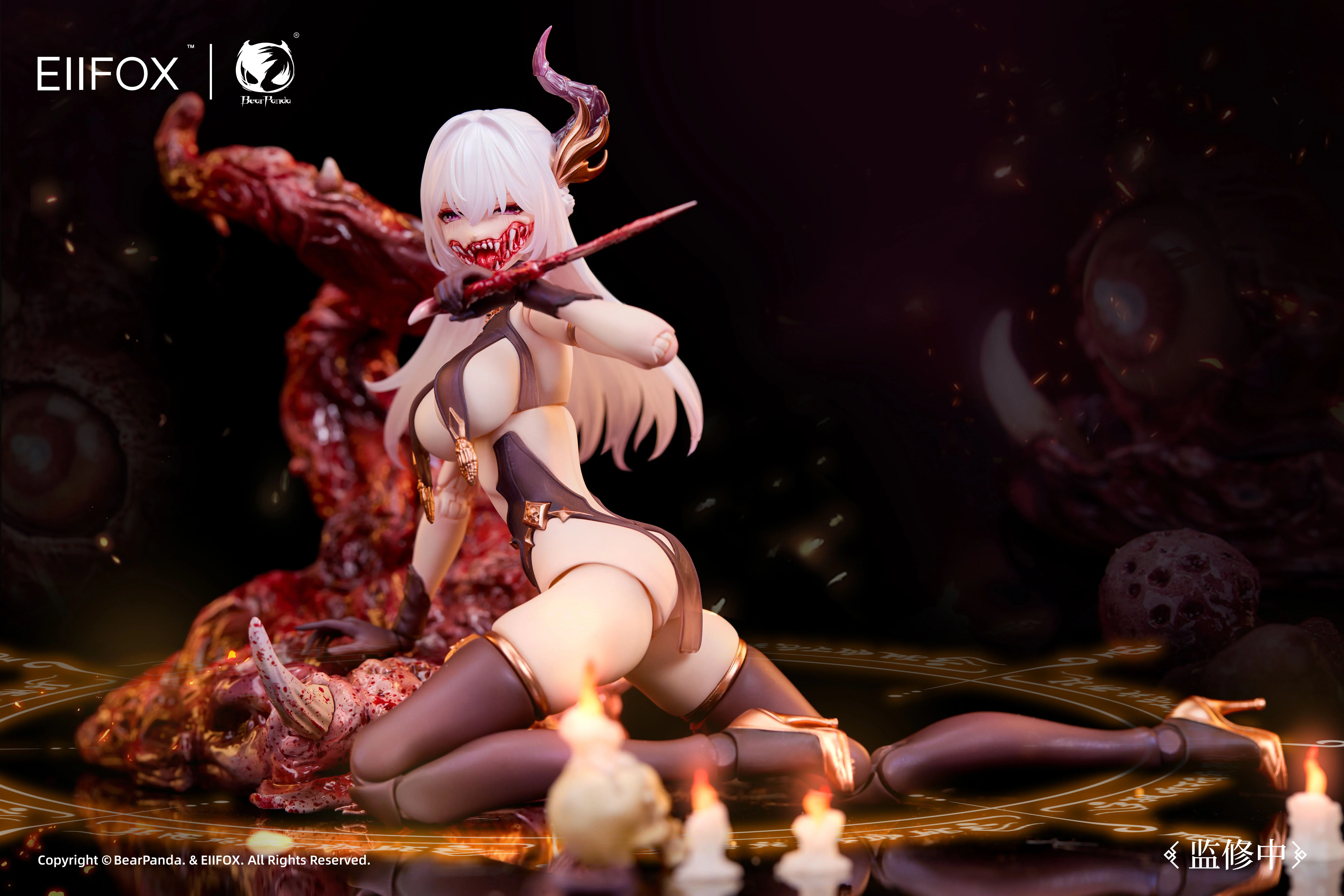 BearPanda x Eiifox - 1/12 Hua Xia Shen Gui Hua Pi - Image 7