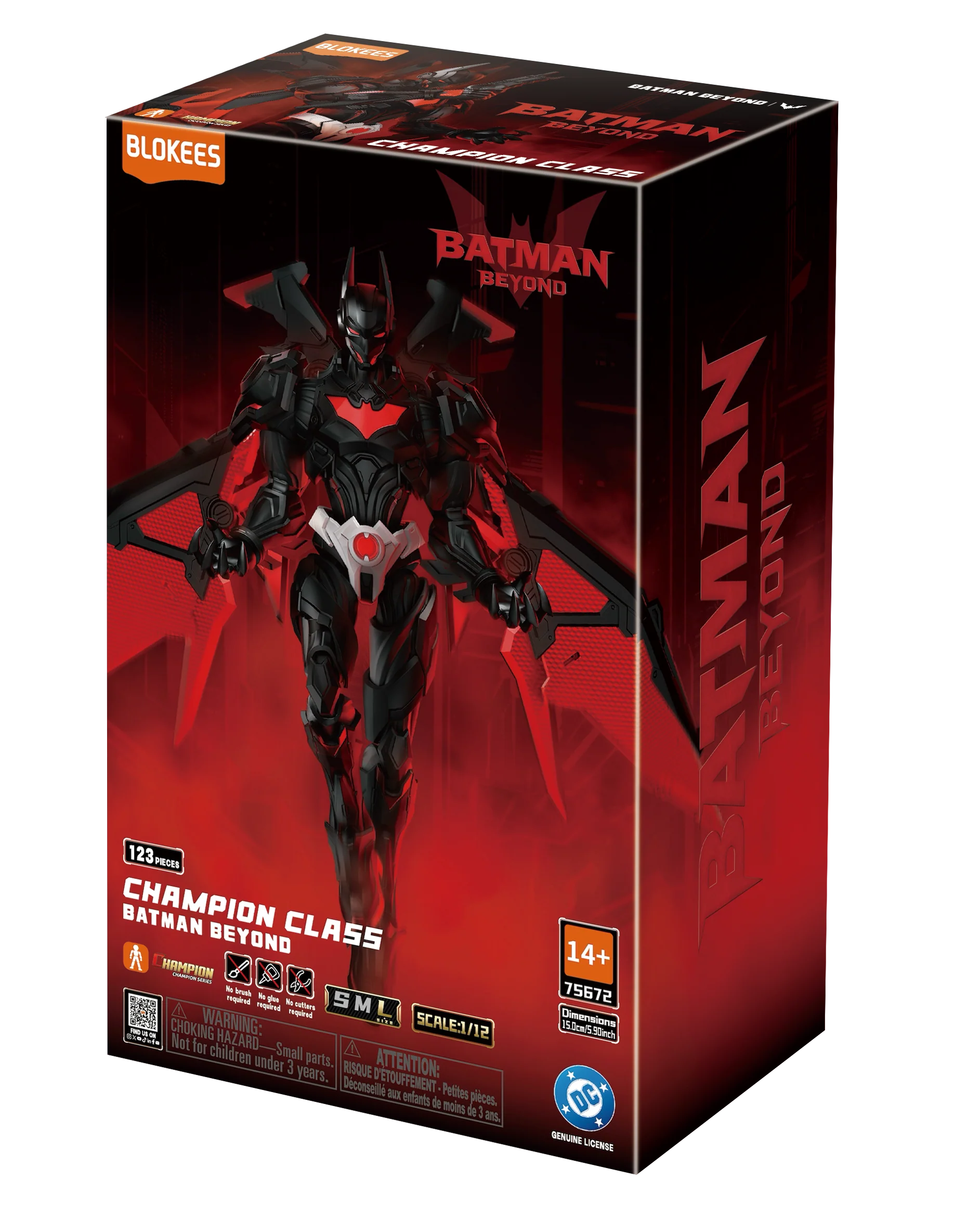 Blokees Figures - DC Champion Class 01 - Batman Beyond - Image 2