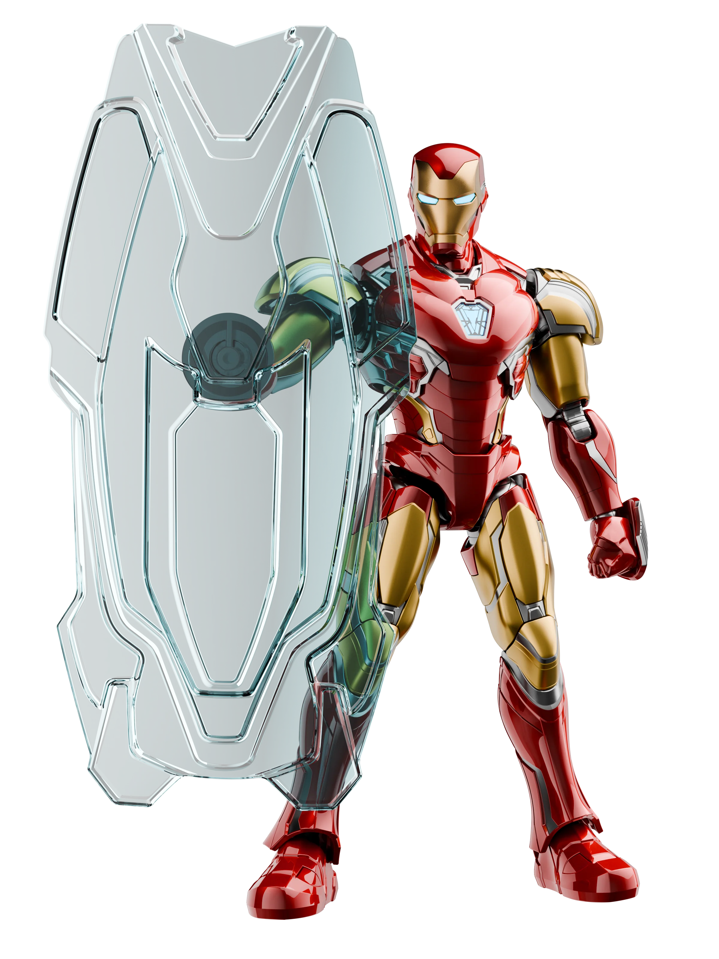 Blokees Marvel Hero Champion Class 01 - Iron Man MK85 EX Model Kits