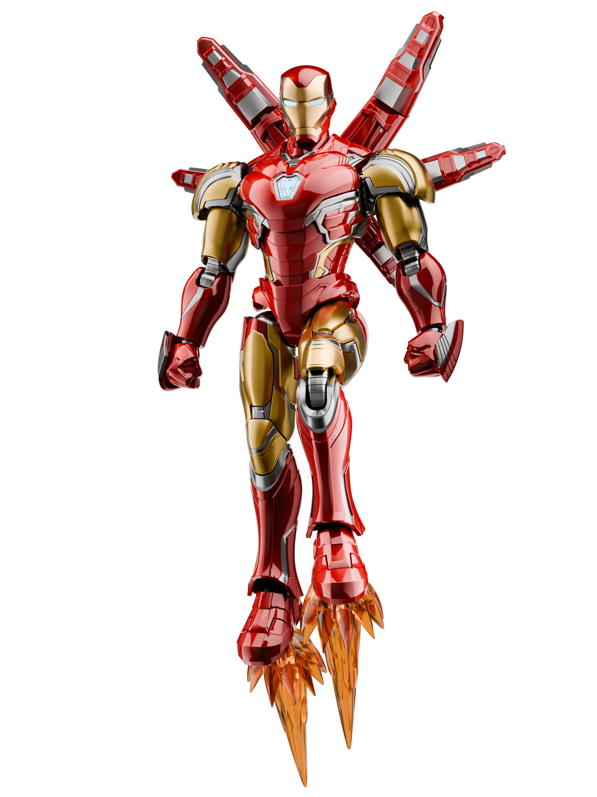 Blokees Marvel Hero Champion Class 01 - Iron Man MK85 EX Model Kits - Image 3