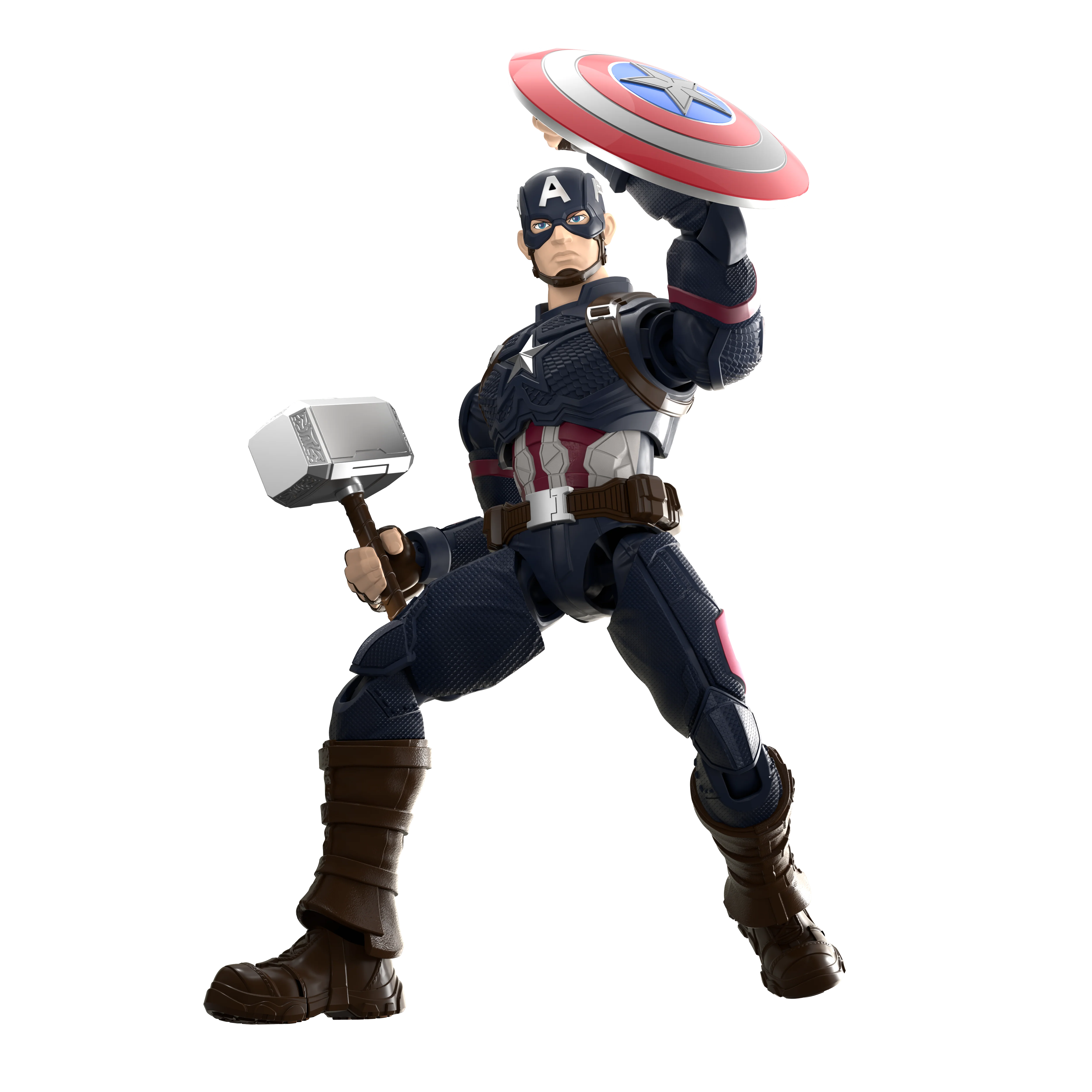 Blokees Marvel Hero Champion Class 03 - Capital America Model Kits - Image 5