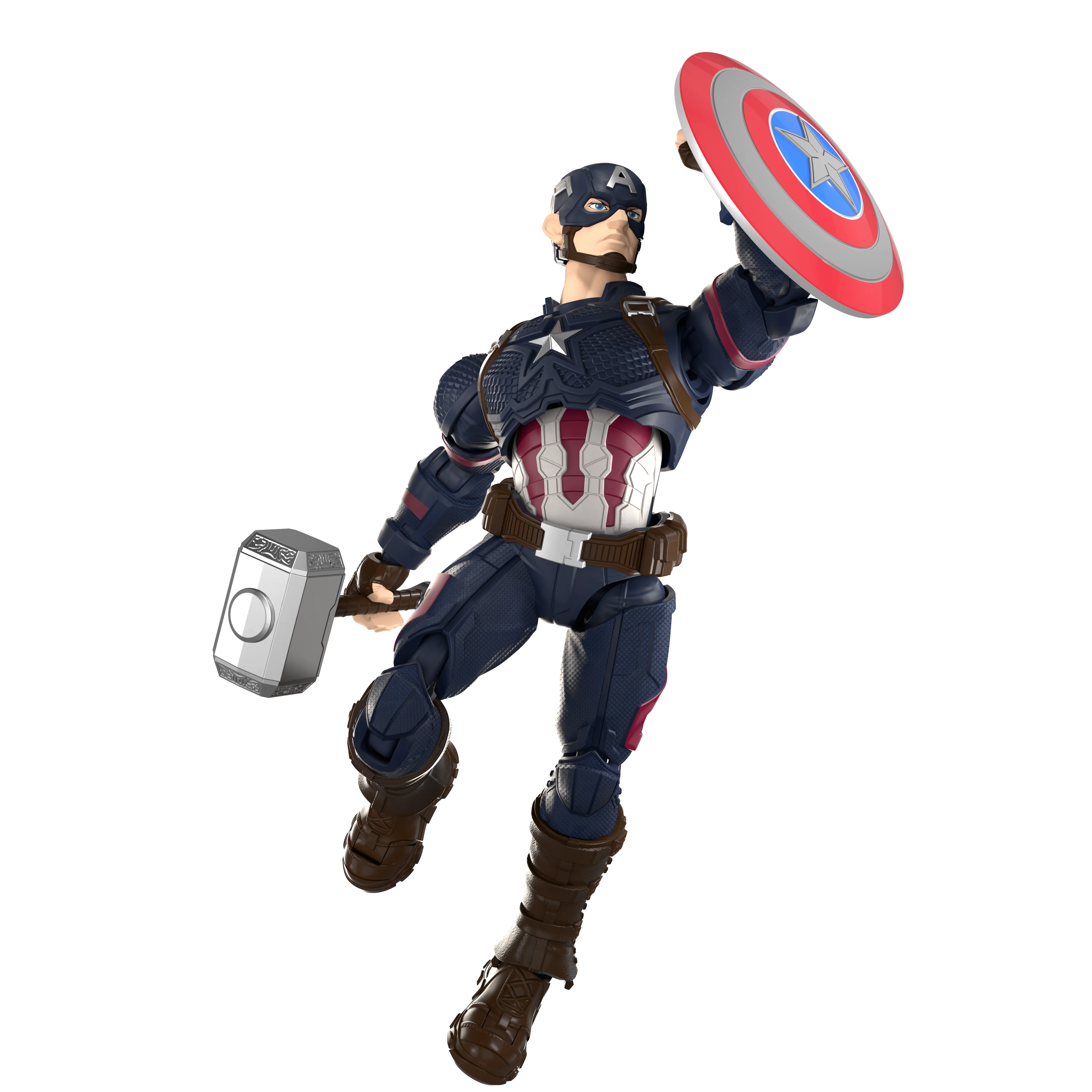 Blokees Marvel Hero Champion Class 03 - Capital America Model Kits - Image 8